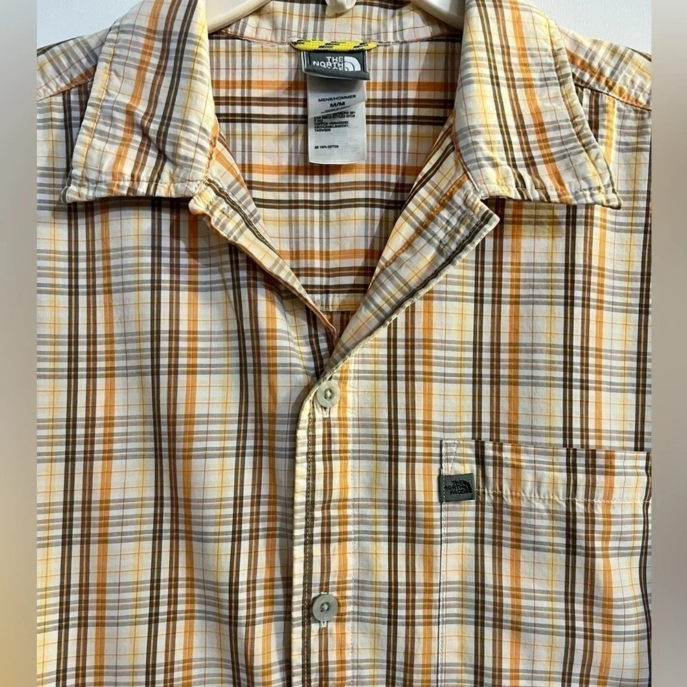 The North Face Mens Button Down Short Sleeve A5 Series Size M